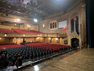 Theater setup in Nashville